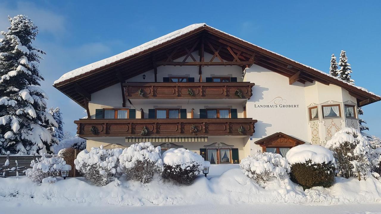 Landhaus Grobert Seeg Bagian luar foto